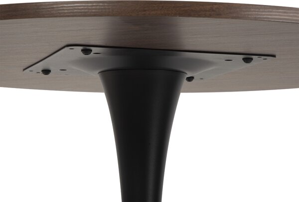 Vikio Jídelní stůl kulatý 80 cm dekor ořech HJS103OR-80