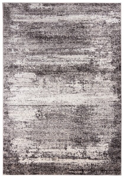 Makro Abra Kusový koberec PETRA 3053 1 244 Abstraktní Moderní šedý béžový hnědý Rozměr: 80x150 cm