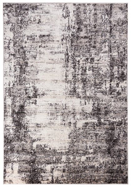 Makro Abra Kusový koberec PETRA 3001 1 244 Abstraktní šedý béžový hnědý Rozměr: 80x150 cm