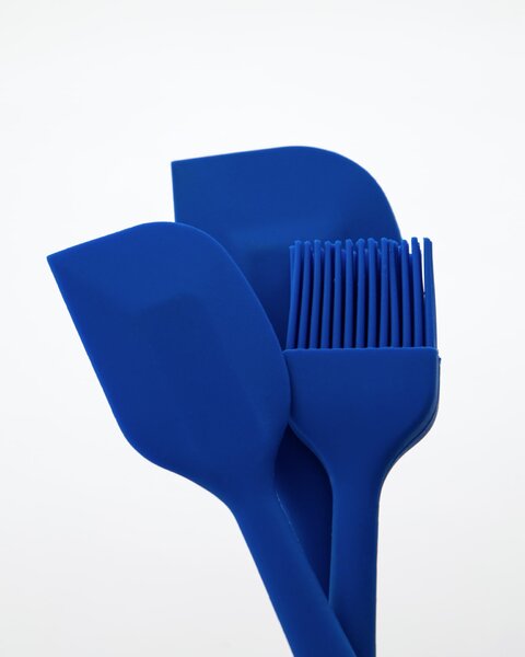 Silikonové kuchyňské náčiní Blue – set 3 ks