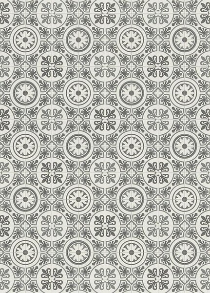 Breno PVC SLIMTEX Lagos 909D - ornamentální dlaždice, šíře 100 cm