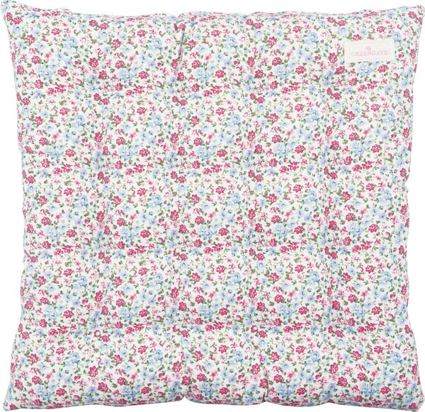 Sedák na židli Louisa White 40 × 40 cm
