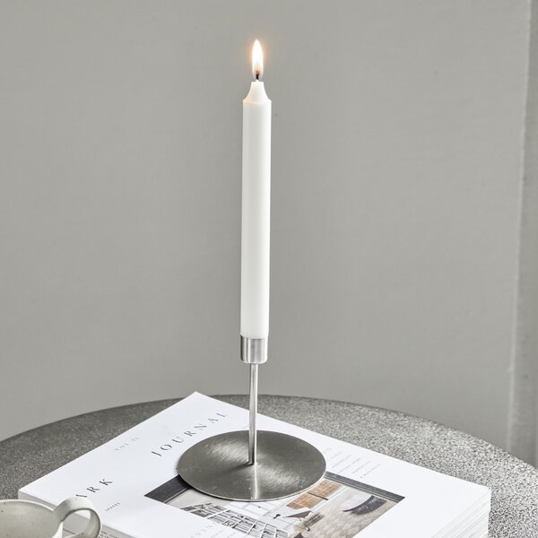 Kovový svícen Anit Silver 13 cm