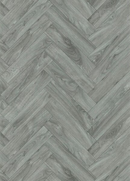Breno PVC SLIMTEX Laurel Oak 909M - šedé dřevo, šíře 100 cm