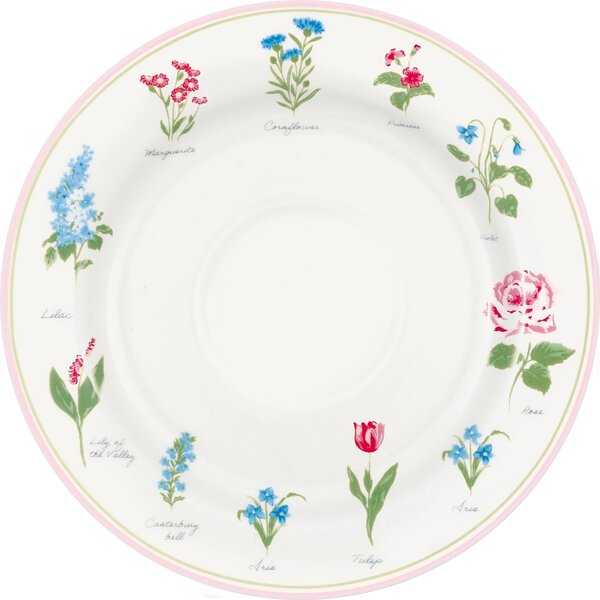 Porcelánový talíř Agnes White