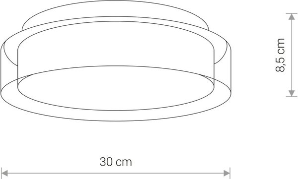 Nowodvorski Lighting Pan LED nástěnné svítidlo 1x12 W chrom 8173