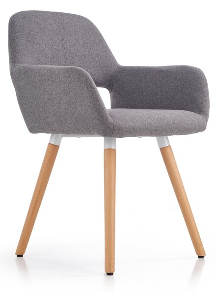 Halmar Jídelní židle K283 - šedá