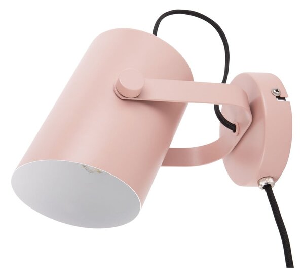 Růžová nástěnná lampa Leitmotiv Snazzy