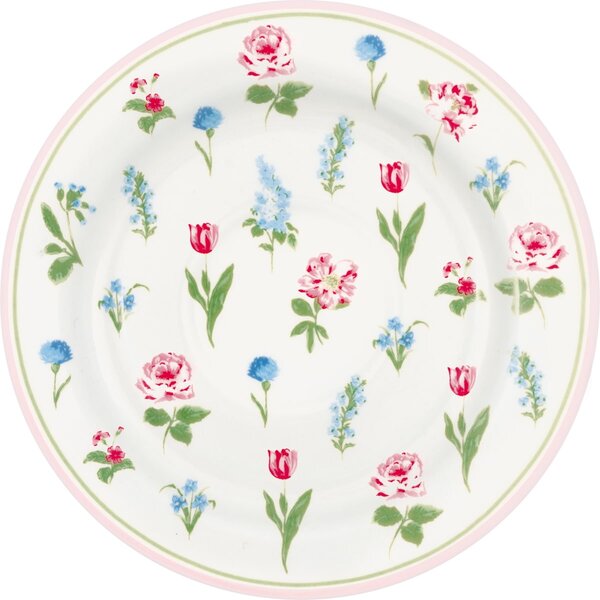 Dezertní talířek Agnes White Ø 15 cm