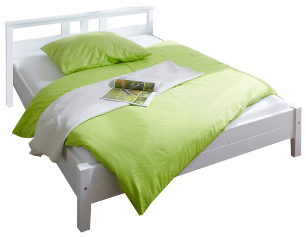 POSTEL, 140/200 cm bílá MID.YOU - Jednolůžkové postele, Online Only