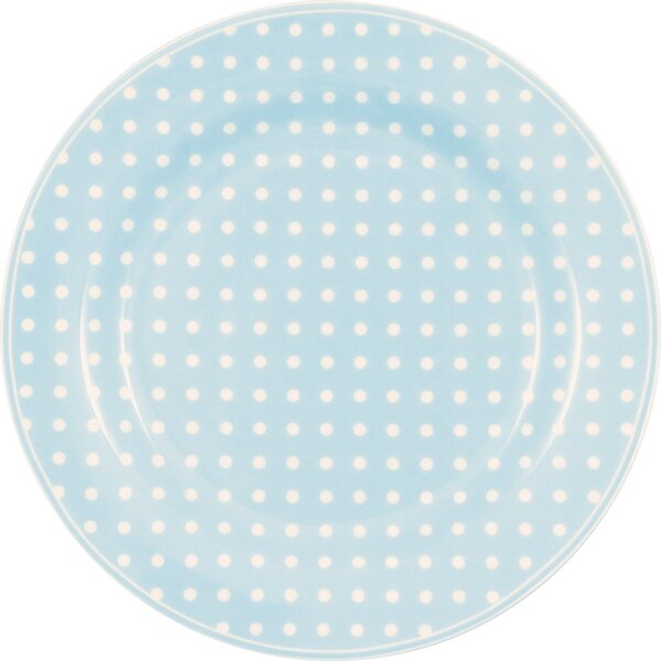 Porcelánový talíř Dotty Pale Blue