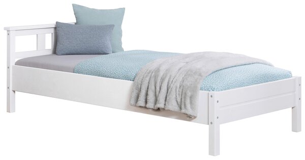 POSTEL, 90/200 cm bílá MID.YOU - Jednolůžkové postele, Online Only