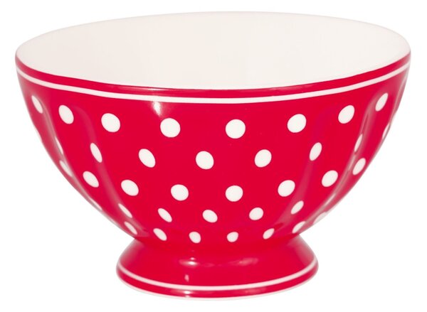 Francouzská miska Dotty Red 150 ml