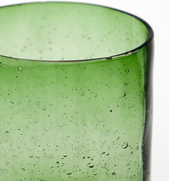 Skleněný stojánek na kartáčky Wah Green