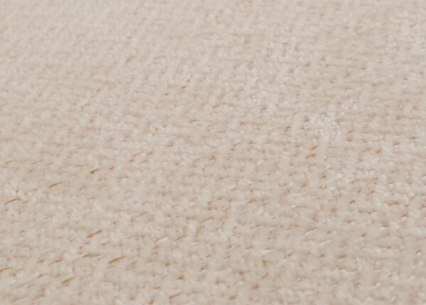 Sada 2 jídelních židlí Littau, kuchyňská židle s vysokým opěradlem, látka/textil šenil krémová, nohy v přírodní barvě