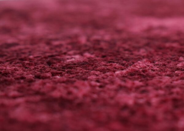 Jídelní židle HWC-A50 II, židle kuchyňská židle čalouněná židle, dřevo látka/textil šenil (465g/m²) bordeaux