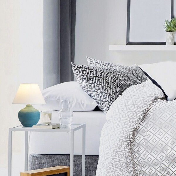 Rabalux Molly stolní lampa 1x40 W bílá-modrá 4392