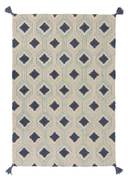 Flair Rugs koberce Kusový koberec Nappe Marco Blue - 160x230 cm
