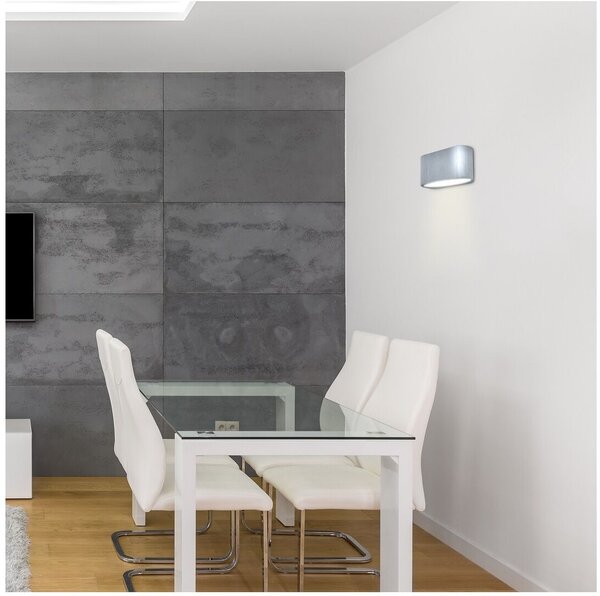 Rabalux Kaunas nástěnné svítidlo 1x10 W hliník 7025