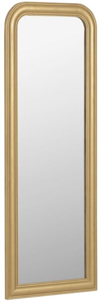 Zlaté závěsné zrcadlo Kave Home Adinoshika 63 x 163 cm