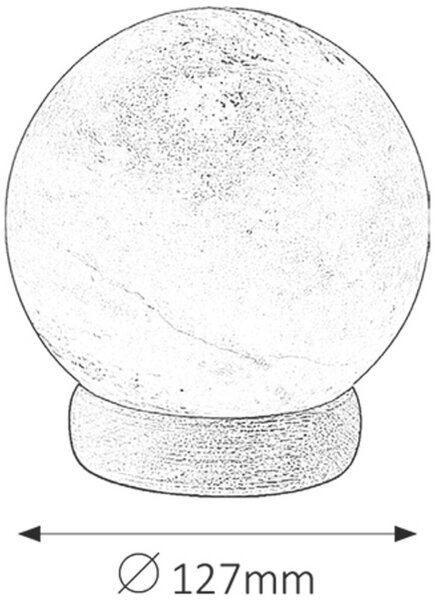 Rabalux Ozone stolní lampa 1x15 W oranžová-červená 4093