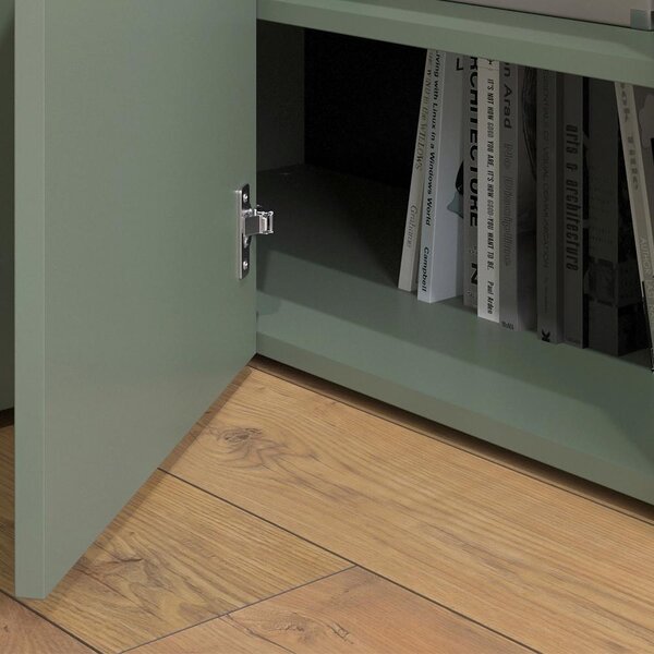 Kredenc Vicco Wido Zelená 80 x 50 cm s dveřmi, Model 56606