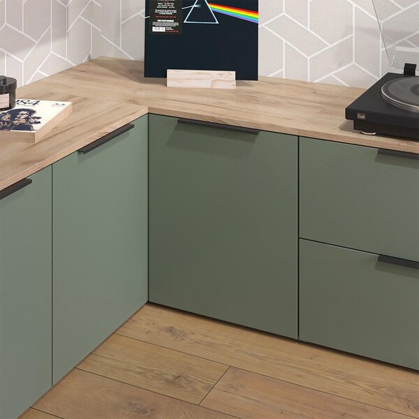 Kredenc Vicco Wido Zelená 80 x 50 cm s dveřmi, Model 56606