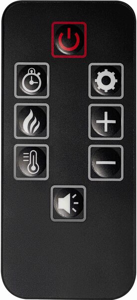 ArtiFlame Elektrický krb Odessa AF23S Elektrický stojící krb s ohřevem 1800 W realistický efekt plamene LED osvětlení Dálkové ovládání Časovač Bílý