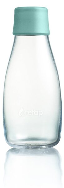 Tyrkysová skleněná lahev ReTap, 300 ml