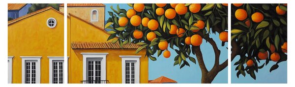 Obraz - Pomerančovník (170x50 cm)