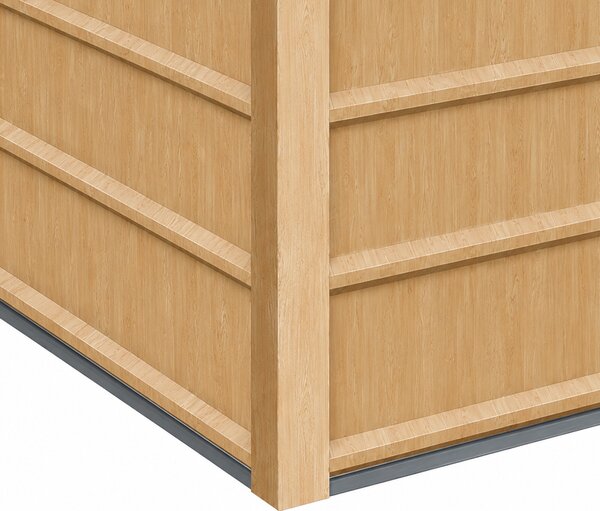 Aga DS4309 Zahradní domek 278x215x238 cm Hnědý