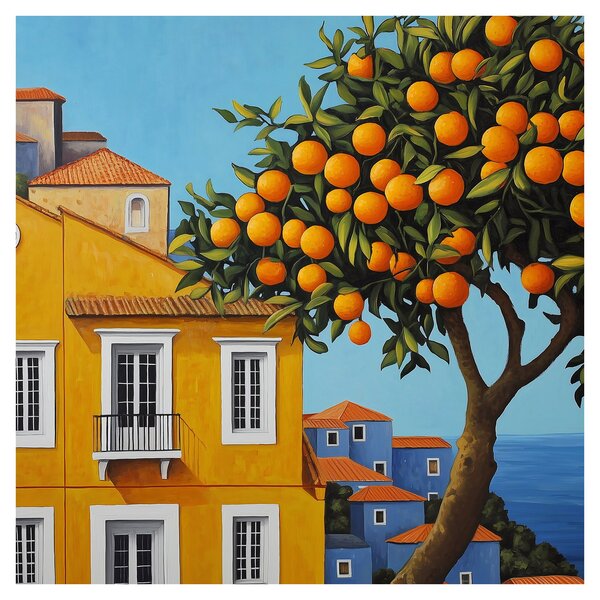 Obraz - Pomerančovník (30x30 cm)