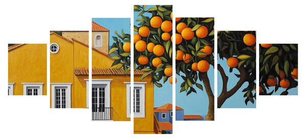 Obraz - Pomerančovník (210x100 cm)