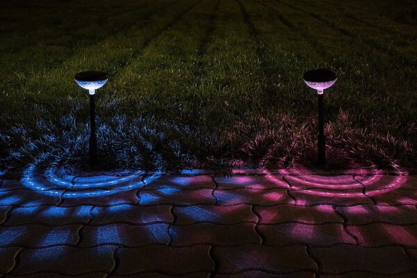 Rabalux MONOR LED RGB solární lampa 77177