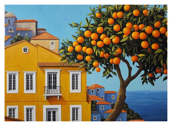 Obraz - Pomerančovník (70x50 cm)