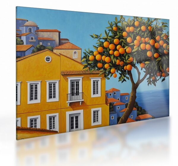Skleněný obraz - Pomerančovník (70x50 cm)
