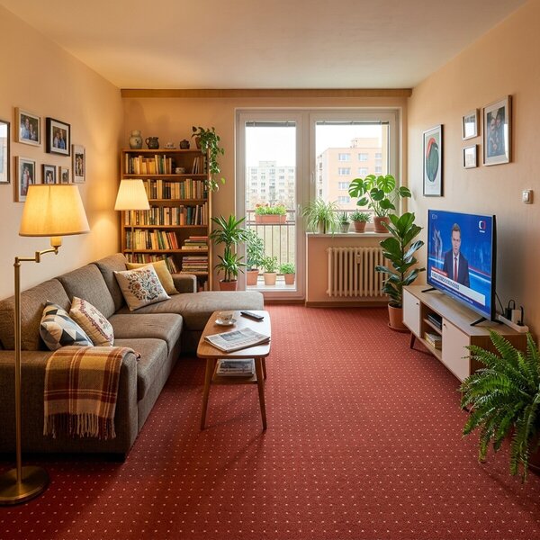 Condor Carpets, AKCE: 70x200 cm Kusový koberec Udinese terra - neúčtujeme odřezky z role - obšitý ze všech stran, šíře, oranžová, filc, chodba / předsíň
