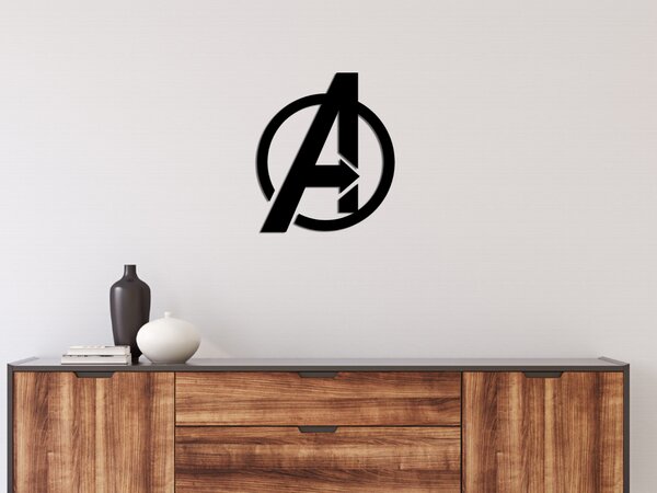 Nástěnný kovový obraz Avengers