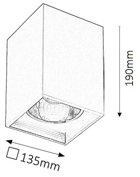 Rabalux stropní svítidlo Maddox E27 1x MAX 60W šedá 2487