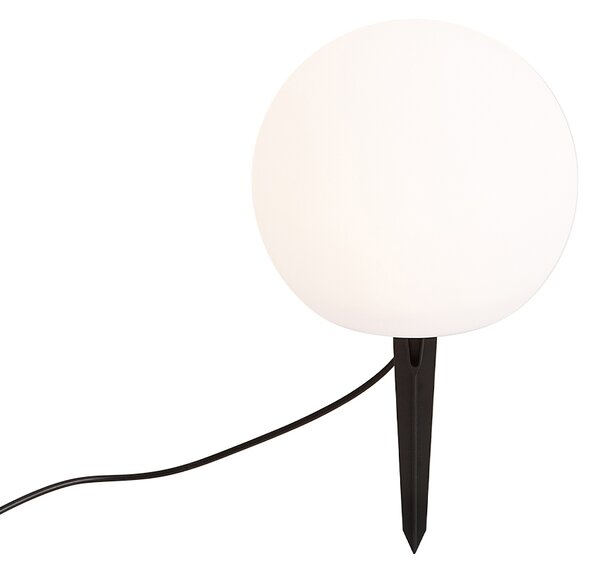 Moderní venkovní lampa 12V bílá 20 cm vč. LED IP65 - Voltaire Luno