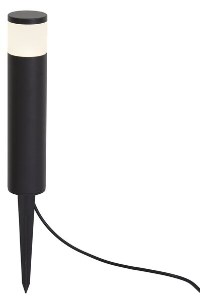 Moderní venkovní patní svítidlo 12V černé vč. LED IP65 - Voltaire Palo