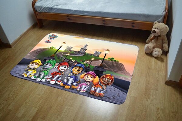 KOBEREC ULTRA MĚKKÝ 100X150 CM - Tlapková patrola HRAD