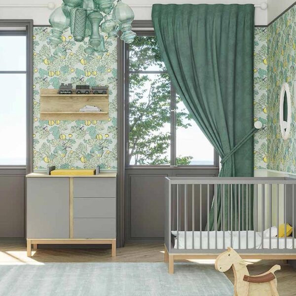 Postýlka Faktum Loop Grey 60x120 cm