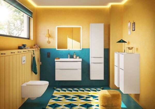 Villeroy & Boch Subway 3.0 záchodové prkénko s pomalým sklápěním bílá 8M42S101