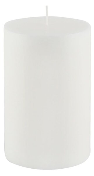 Bílá svíčka Ego Dekor Cylinder Pure, doba hoření 83 h