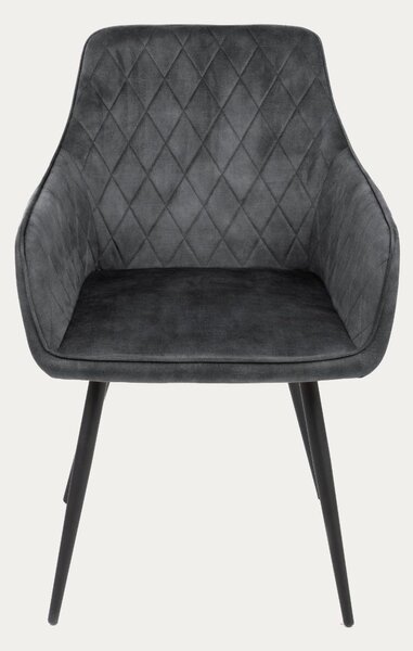 Židle do obývacího pokoje kancelářská židle čalouněná židle křeslo relaxační křeslo TV židle židle SATORI cihlová 58x62x79cm HOMLA