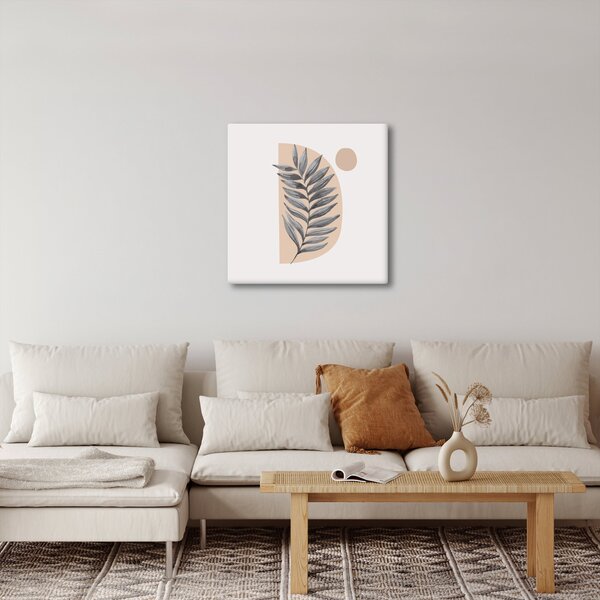 Obraz - Ilustrovaný list N⁰1 (30x30 cm)
