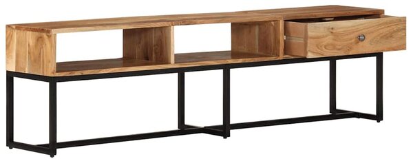 TV skříňka 160 x 30 x 45 cm masivní akáciové dřevo 337991