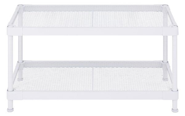 REGÁL NA BOTY, bílá, 75/40/32 cm MID.YOU - Online Only šatny & botníky, Online Only
