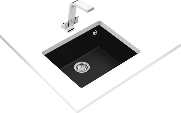 Teka Square dřez tegranit 54x44 cm černá 115230020